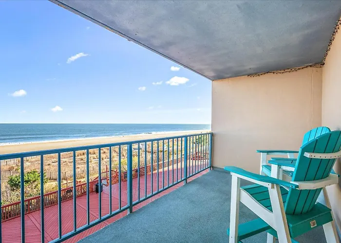 3 Bed/2 Bath Direct Ocean Front Capri With Indoor Pool! Ocean City